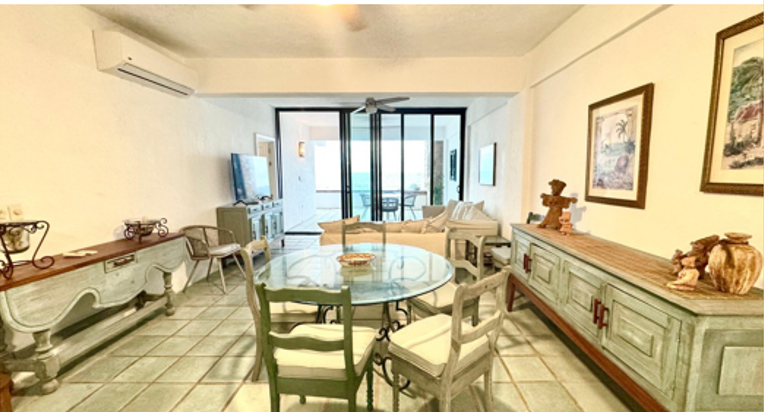 Departamento frente al mar con 3 recámaras en Sierra Mar