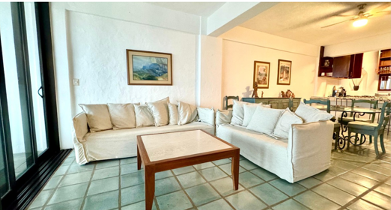 Departamento frente al mar con 3 recámaras en Sierra Mar